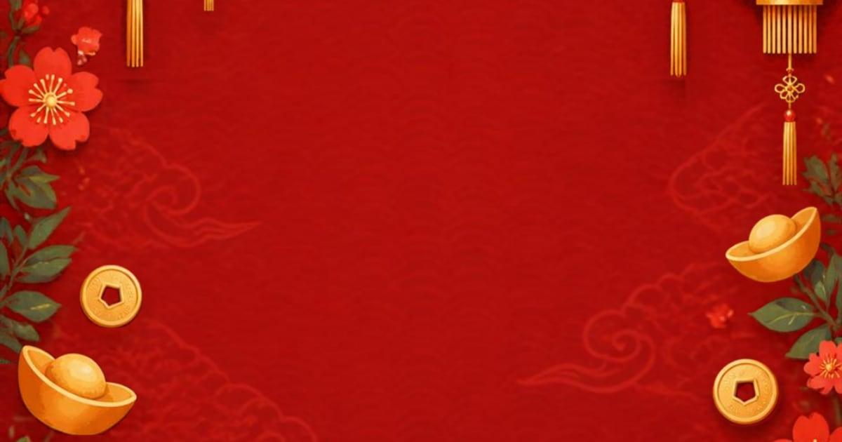 Lunar New Year greeting artwork
