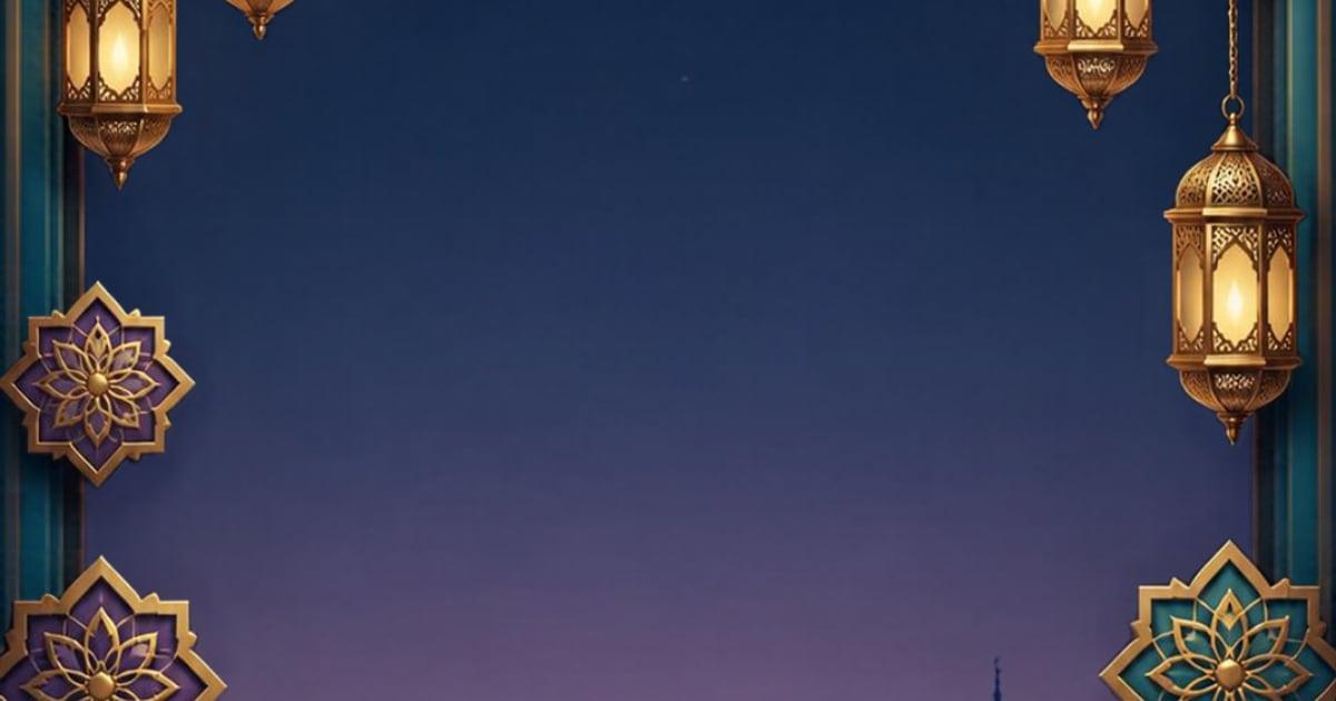 Ramadan greeting artwork